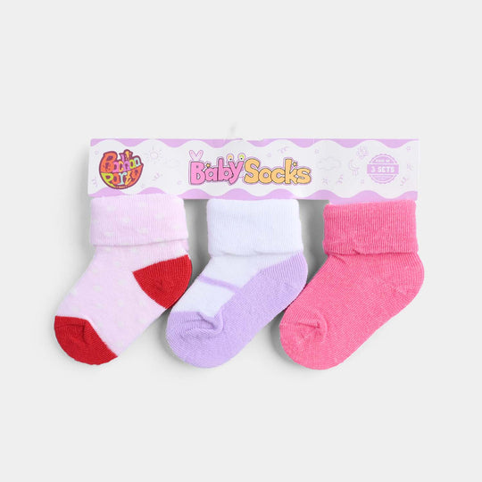 BABY SOCKS PACK OF 3 6-12 |M 47