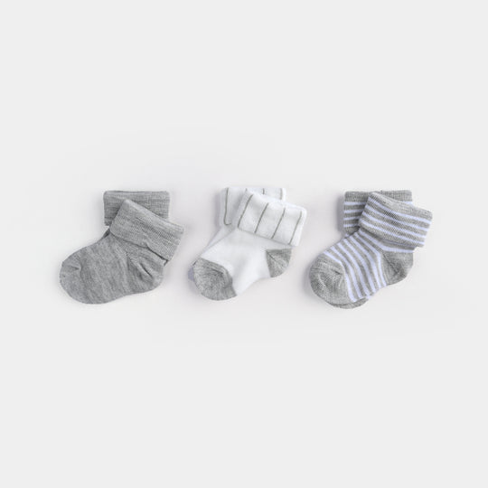 BABY SOCKS PACK OF 3 6-12 |M 53