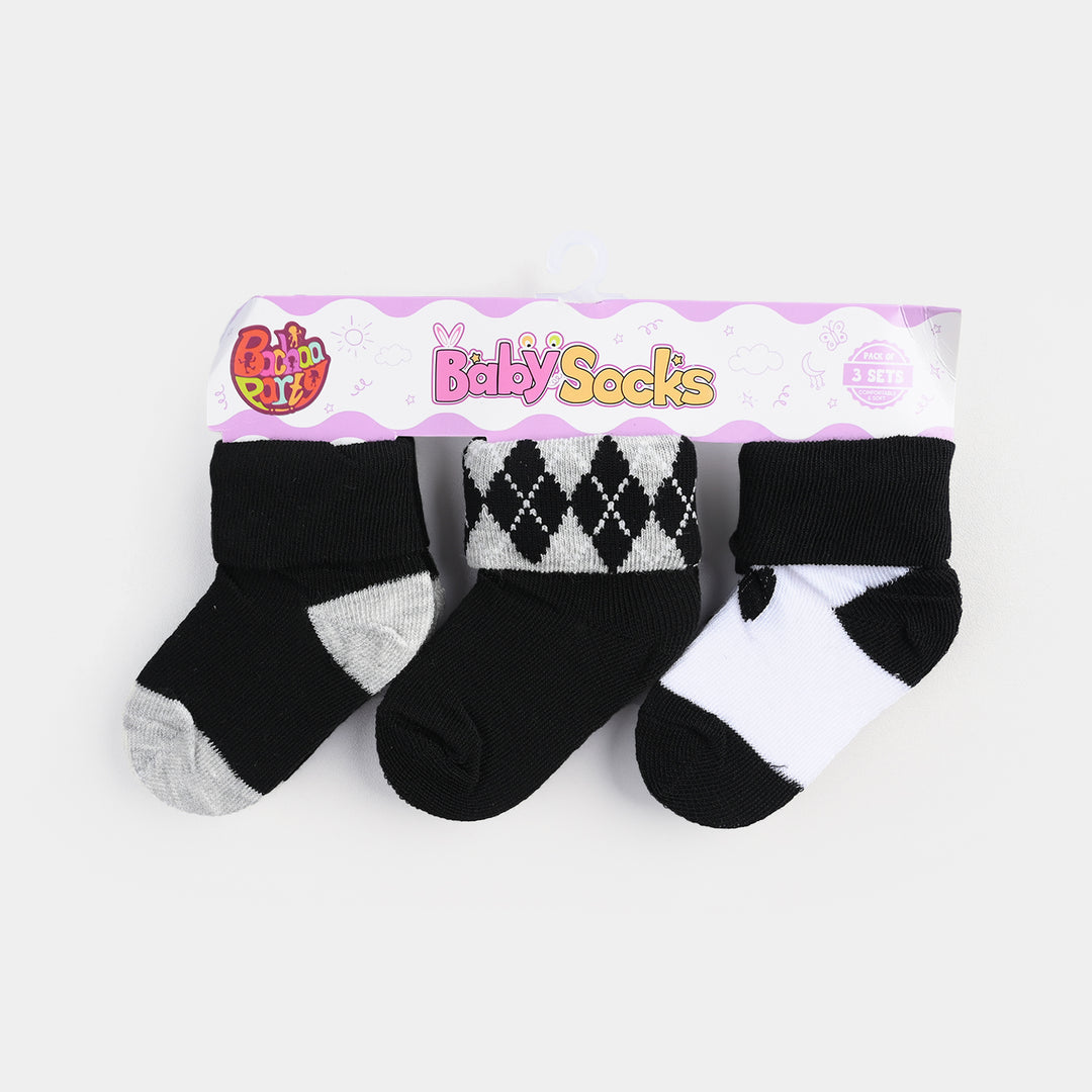 BABY SOCKS PACK OF 3 6-12 |M 58