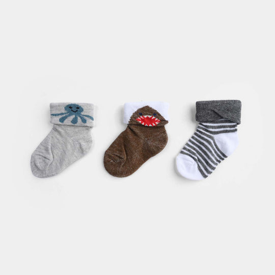 BABY SOCKS PACK OF 3 6-12 |M 59