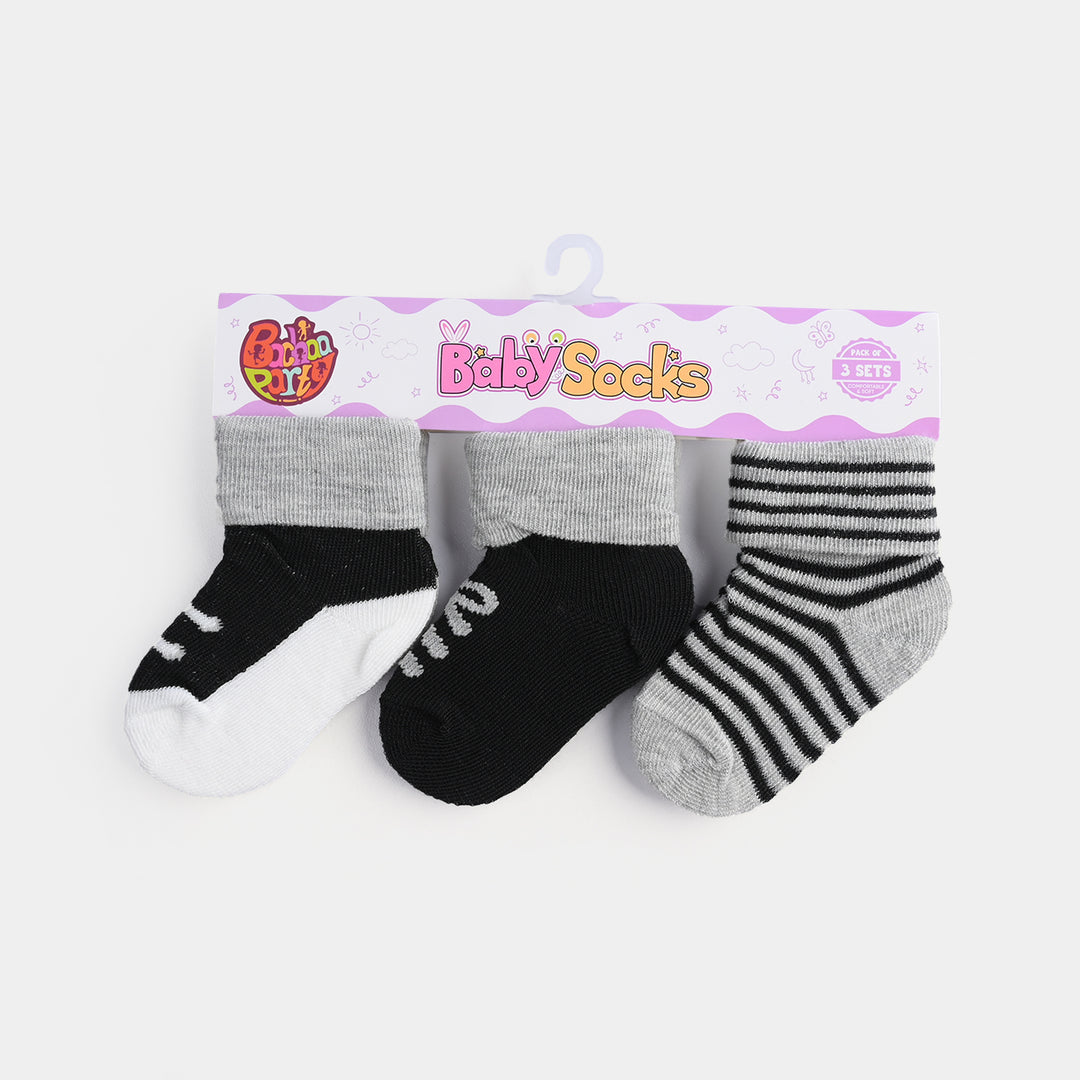 BABY SOCKS PACK OF 3 6-12 |M 60