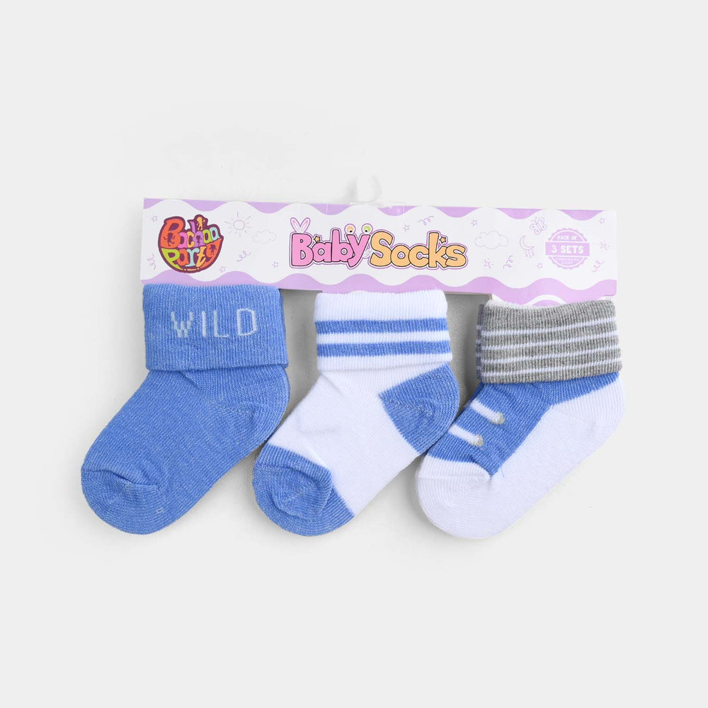 BABY SOCKS PACK OF 3 6-12 |M 61