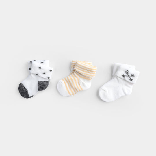 BABY SOCKS PACK OF 3 6-12 |M 62