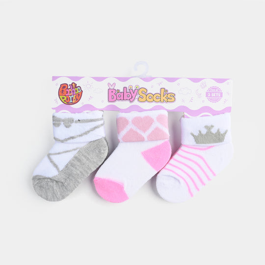 BABY SOCKS PACK OF 3 6-12 |M 65