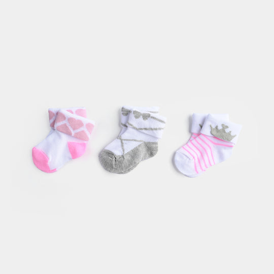 BABY SOCKS PACK OF 3 6-12 |M 65