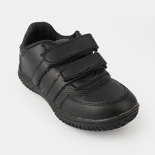 Boys School Shoes TS-13A-BLACK