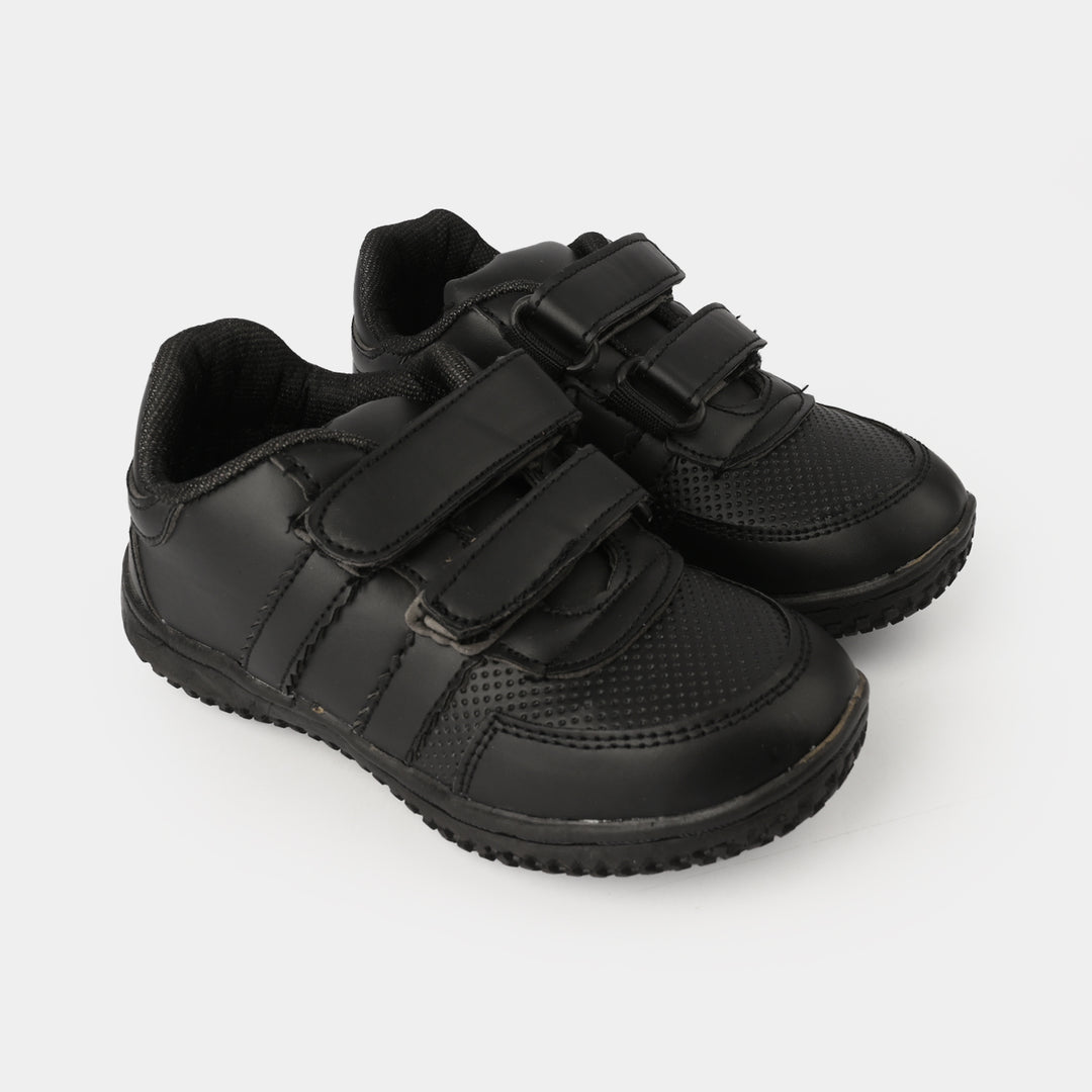 Boys School Shoes TS-13A-BLACK