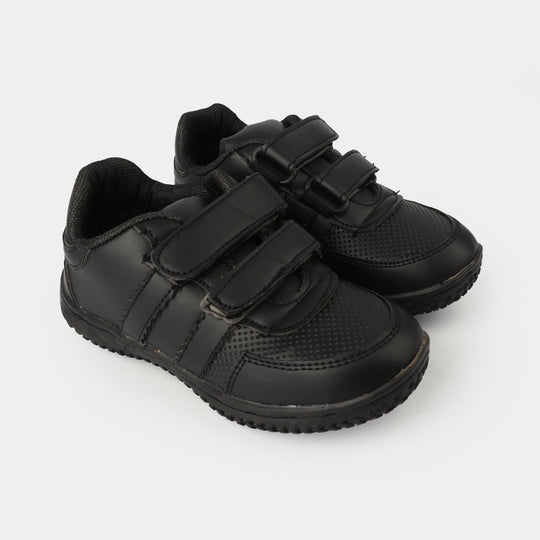 Boys School Shoes TS-13A-BLACK