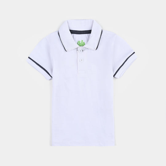 Infant Boys Jacquard Suit Dangri-NAVY