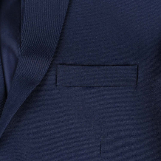 Boys Cotton Twill 3 Piece suit - Royal Blue