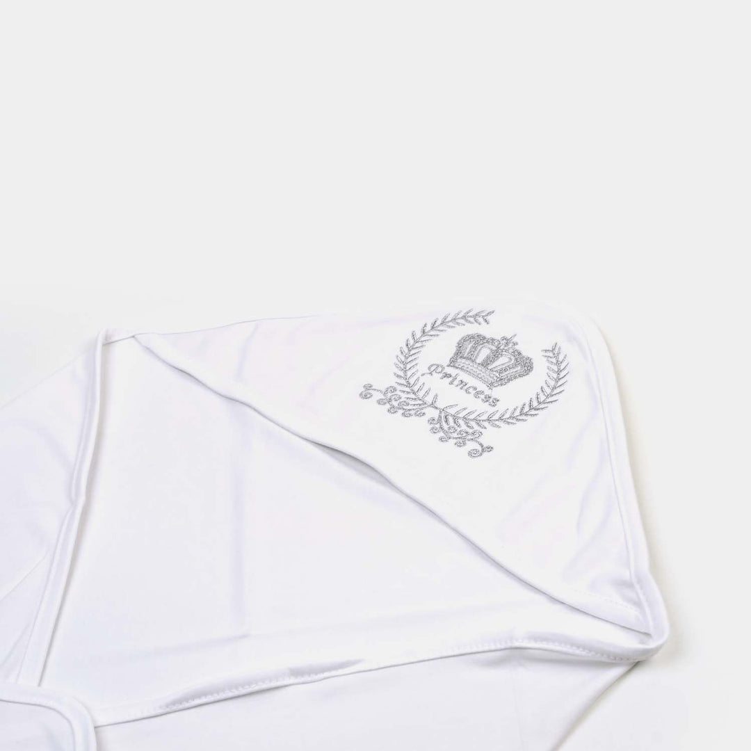 BABY WRAPPING SHEET | PRINCESS -WHITE SILVER 1870
