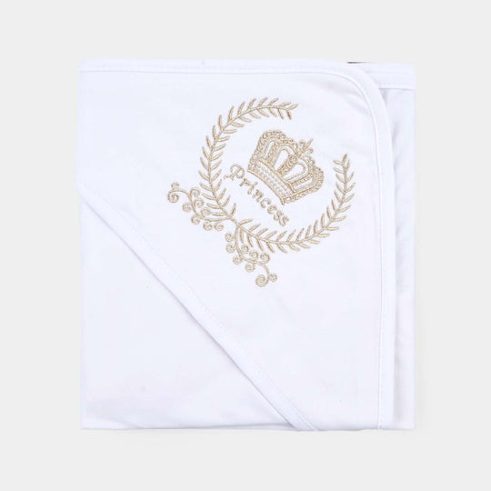 BABY WRAPPING SHEET | PRINCESS -WHITE GOLD 1870