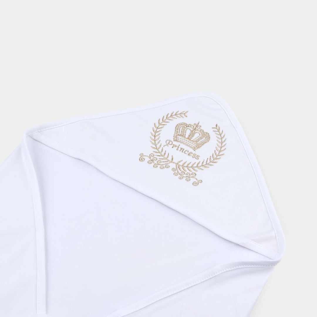 BABY WRAPPING SHEET | PRINCESS -WHITE GOLD 1870