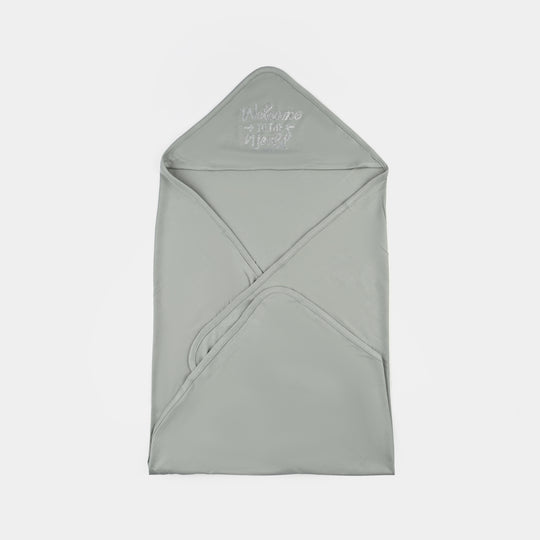 BABY WRAPPING SHEET | WELCOME TO THE WORLD-GREEN 1871