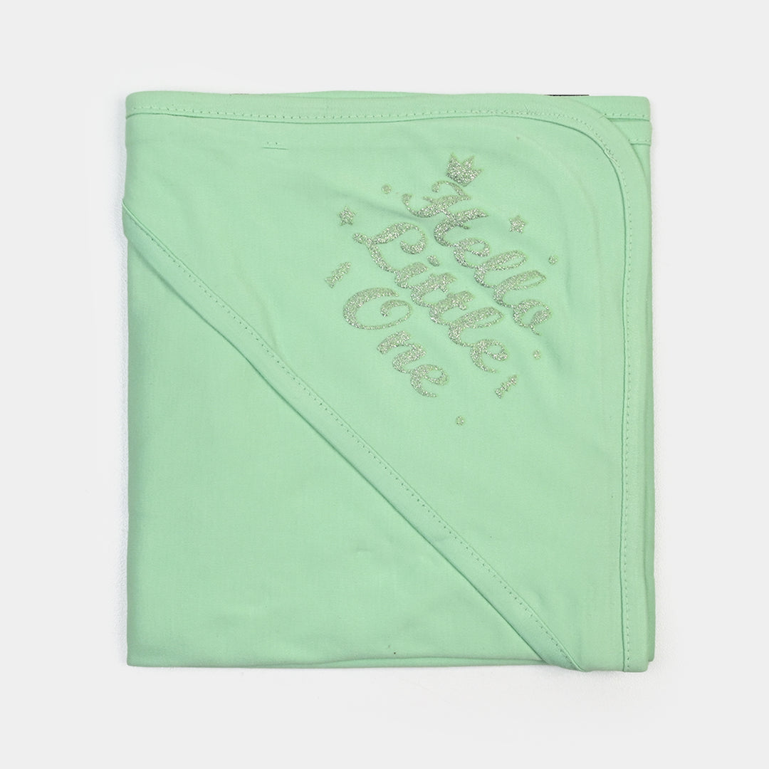 BABY WRAPPING SHEET | HELLO LITTLLE ONE-L.GREEN 1872