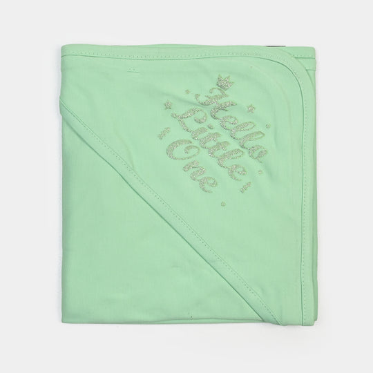 BABY WRAPPING SHEET | HELLO LITTLLE ONE-L.GREEN 1872