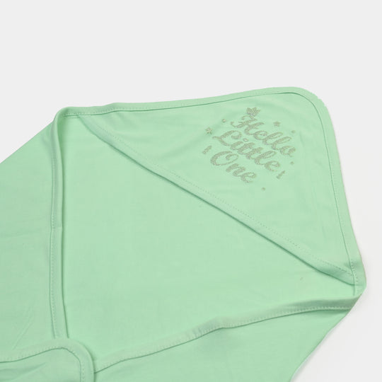 BABY WRAPPING SHEET | HELLO LITTLLE ONE-L.GREEN 1872