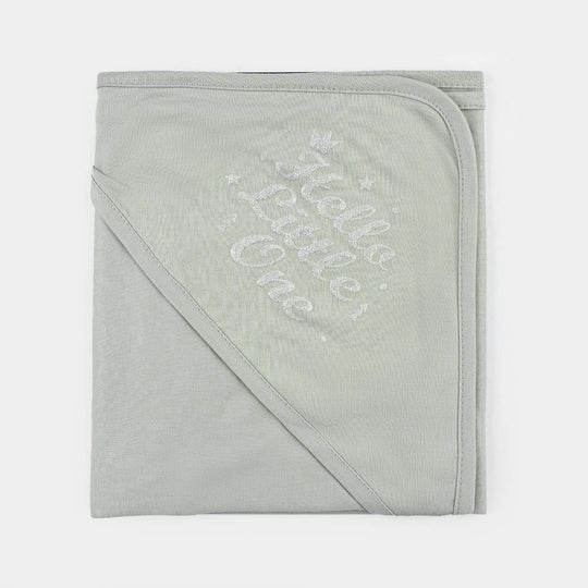 BABY WRAPPING SHEET | HELLO LITTLLE ONE-GREEN 1872