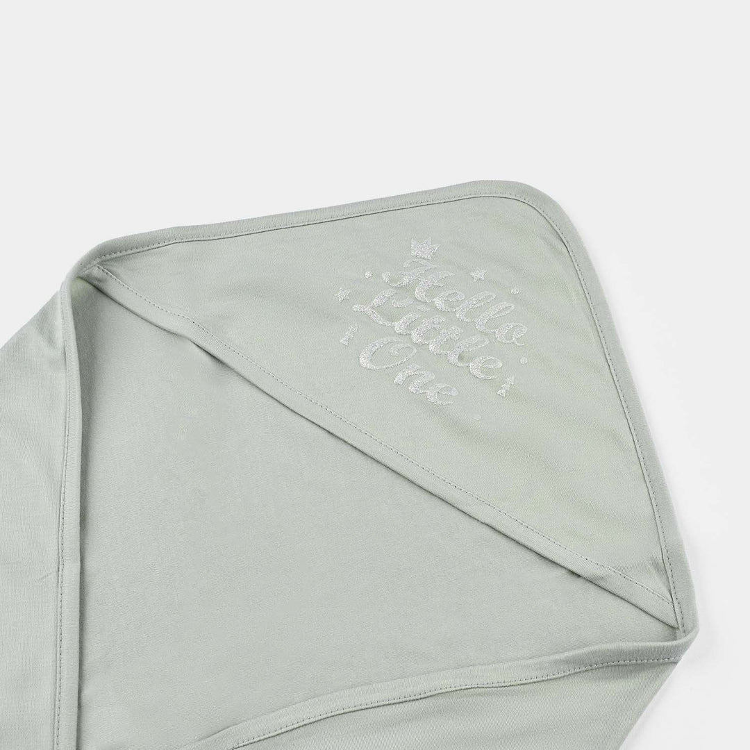 BABY WRAPPING SHEET | HELLO LITTLLE ONE-GREEN 1872