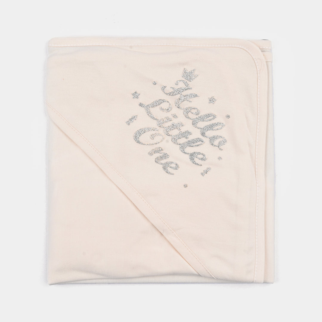 WBABY WRAPPING SHEET | HELLO LITTLLE ONE-CREAM 1872
