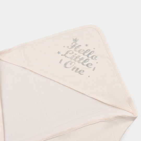 WBABY WRAPPING SHEET | HELLO LITTLLE ONE-CREAM 1872