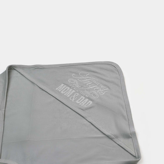 BABY WRAPPING SHEET | ANGELS-Grey 1873