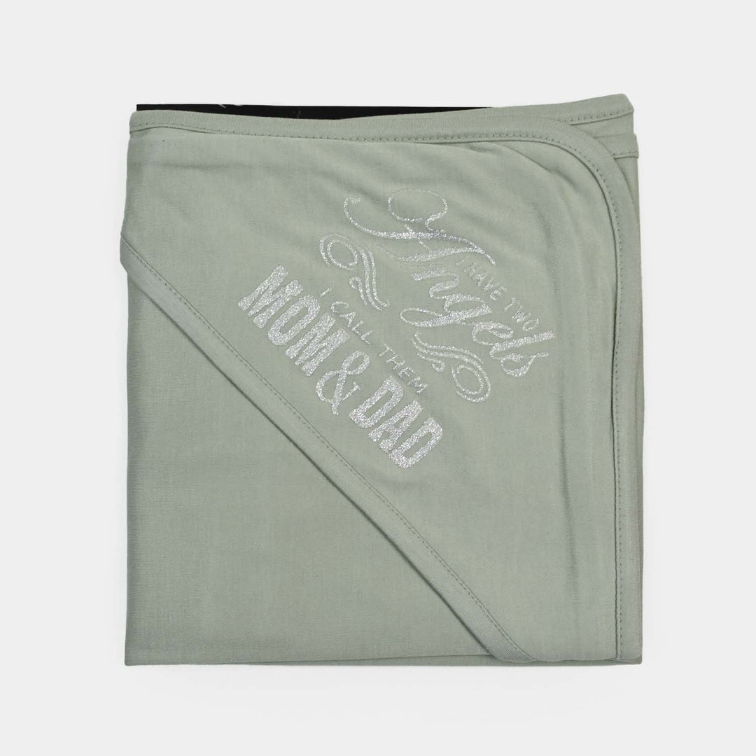 BABY WRAPPING SHEET | ANGELS-GREEN 1873