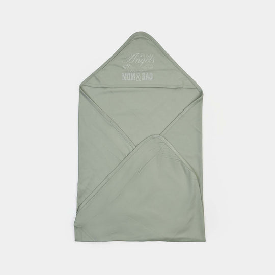 BABY WRAPPING SHEET | ANGELS-GREEN 1873