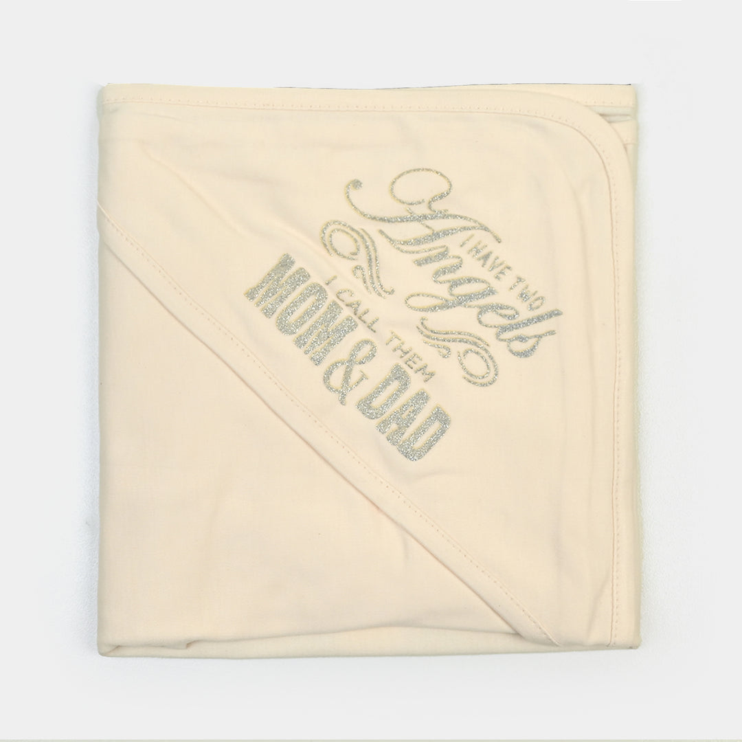 BABY WRAPPING SHEET | ANGELS-CREAM 1873