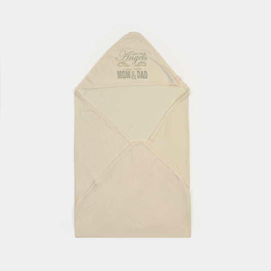 BABY WRAPPING SHEET | ANGELS-CREAM 1873