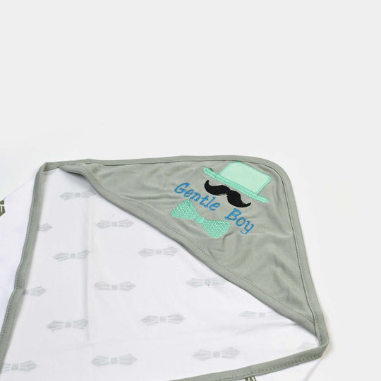 BABY WRAPPING SHEET | GREEN BOW H053
