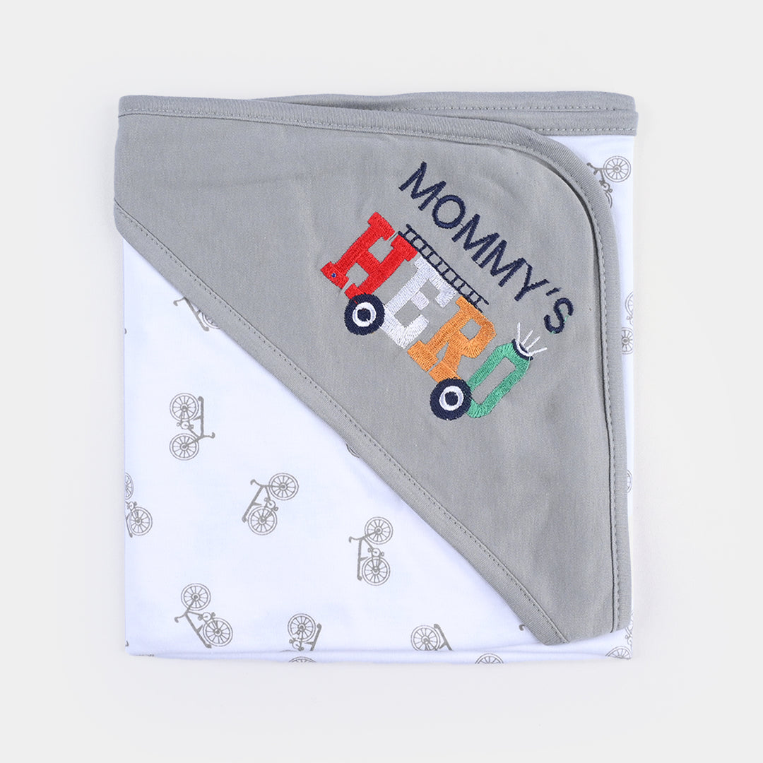 BABY WRAPPING SHEET | Grey CYCLE H053