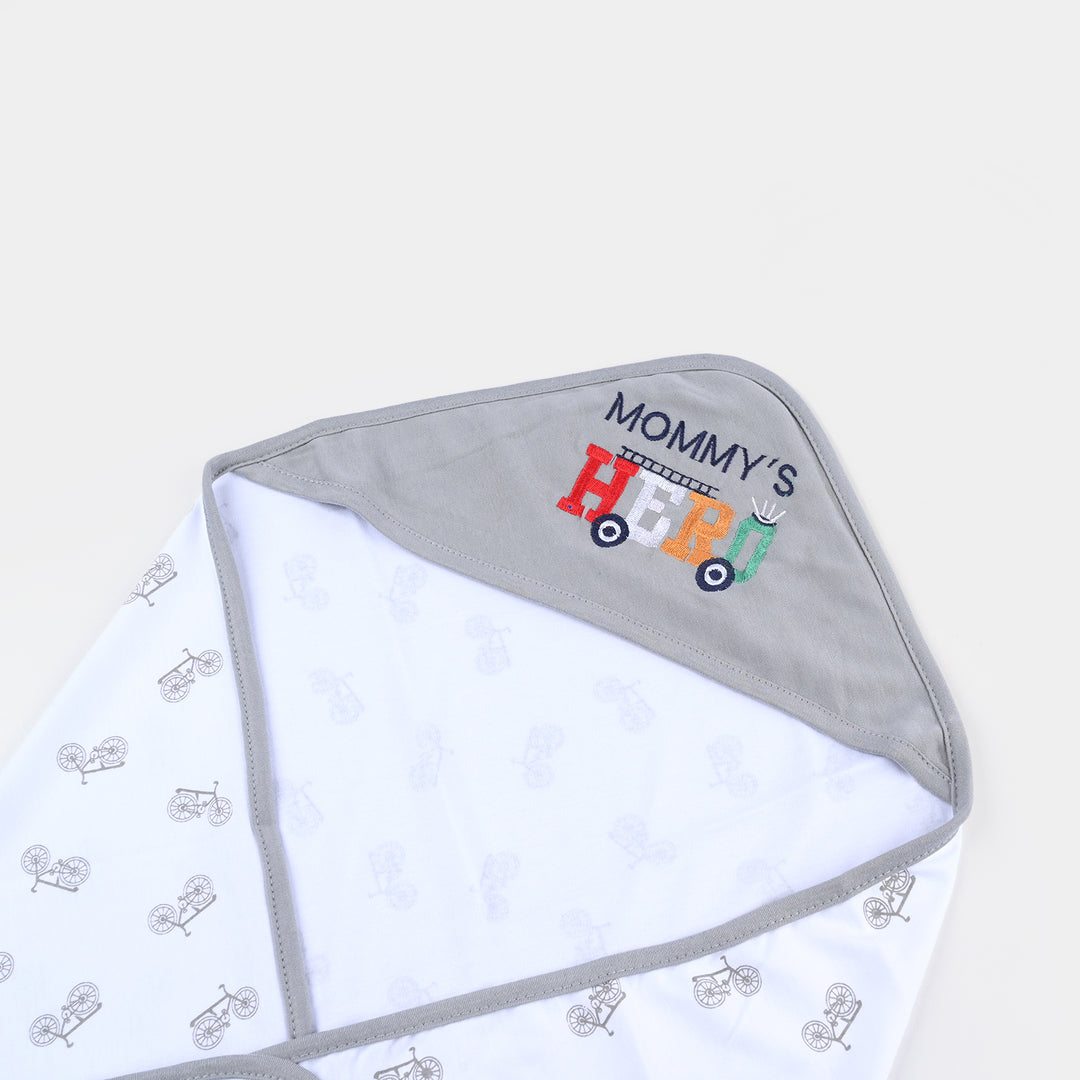 BABY WRAPPING SHEET | Grey CYCLE H053