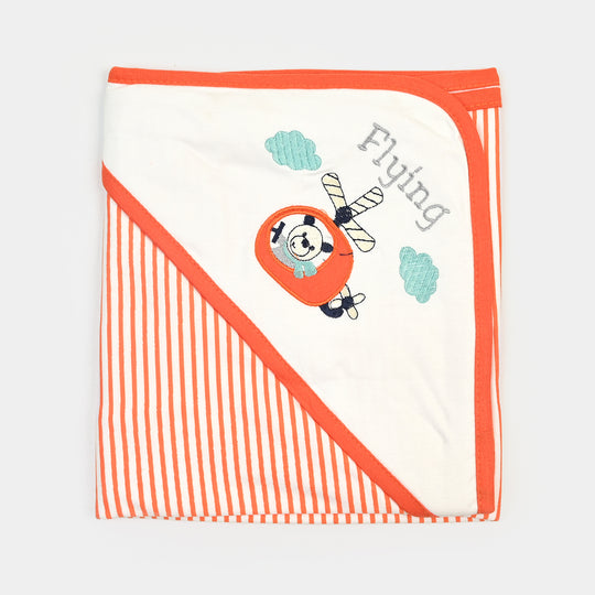 BABY WRAPPING SHEET | ORANGE FLYING H053