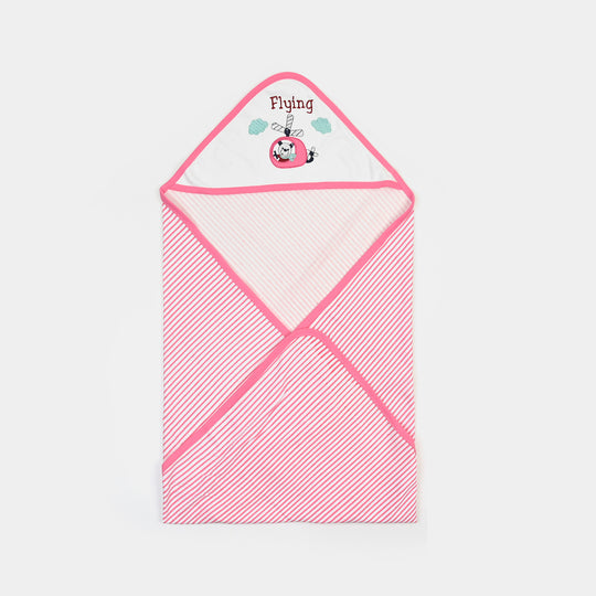 BABY WRAPPING SHEET | PINK FLYING H053