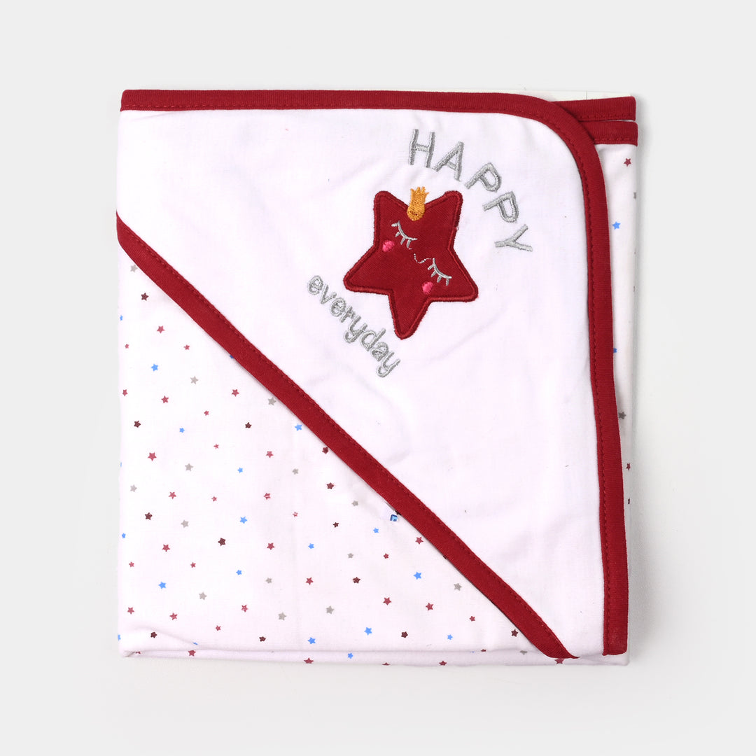 BABY WRAPPING SHEET | MAROON S.STAR H053