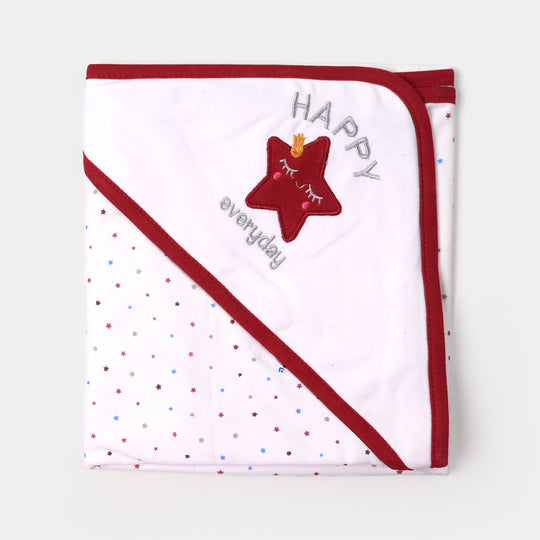 BABY WRAPPING SHEET | MAROON S.STAR H053
