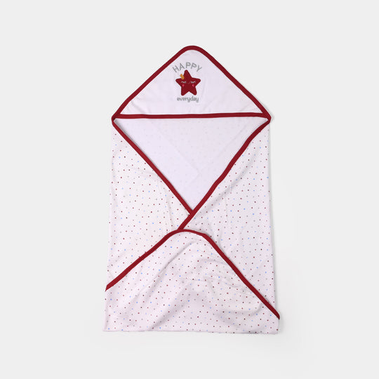BABY WRAPPING SHEET | MAROON S.STAR H053