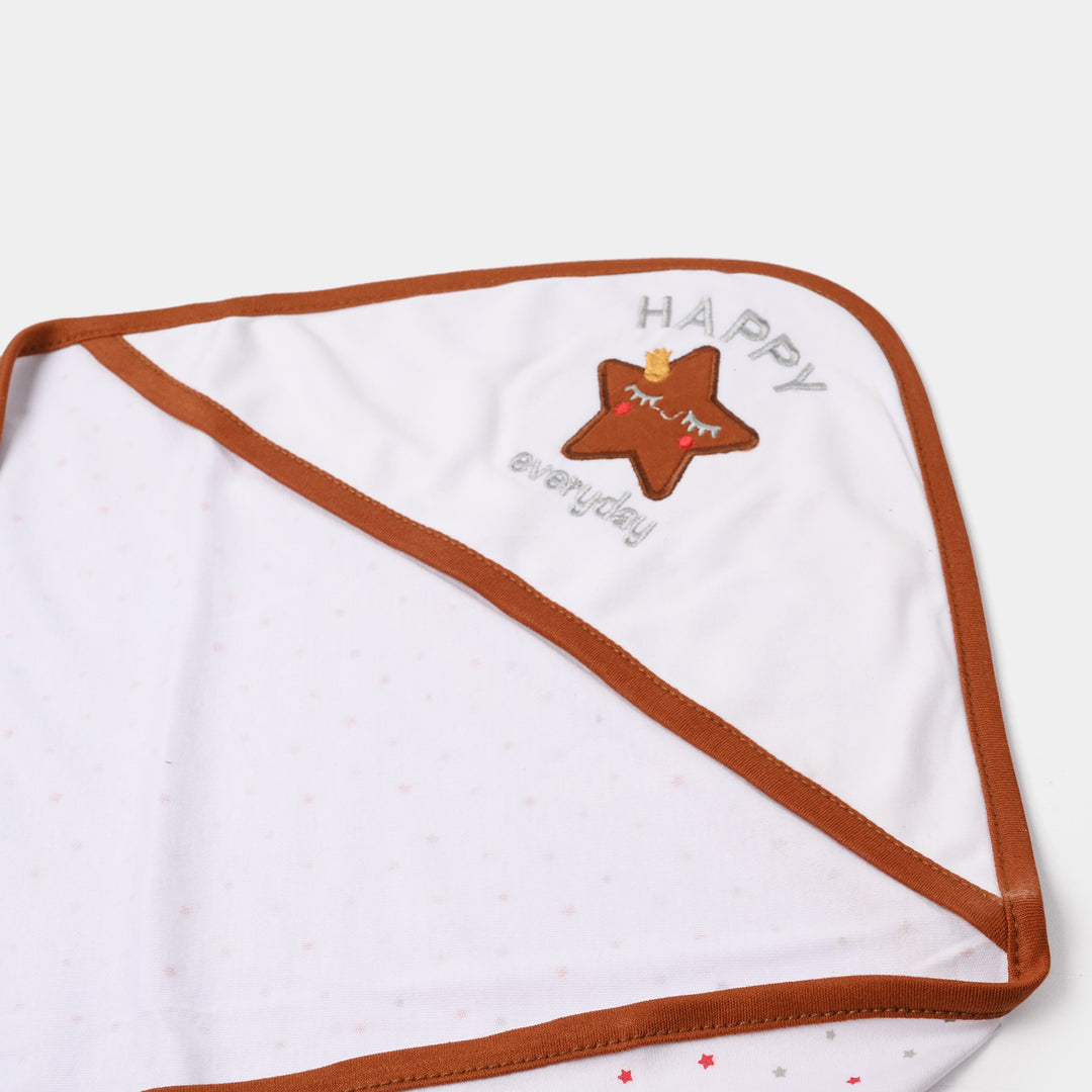 BABY WRAPPING SHEET | BROWN S.STAR H053