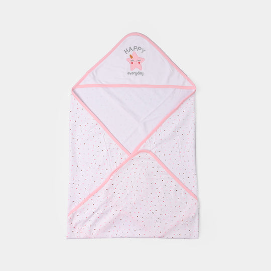 BABY WRAPPING SHEET | L.PINK STAR H053