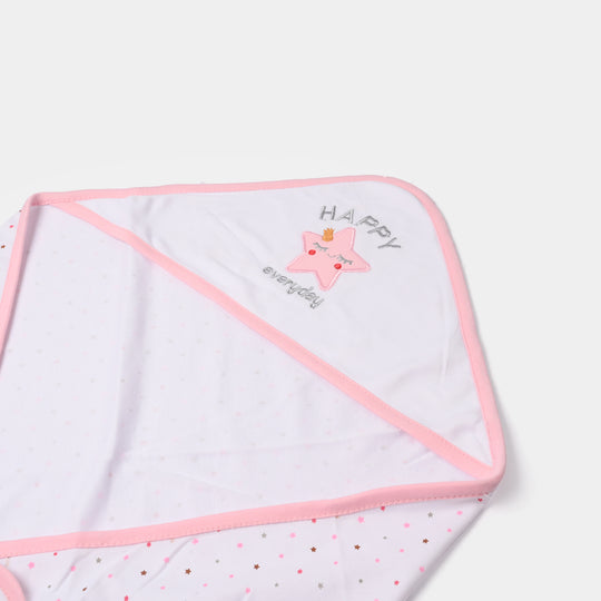 BABY WRAPPING SHEET | L.PINK STAR H053