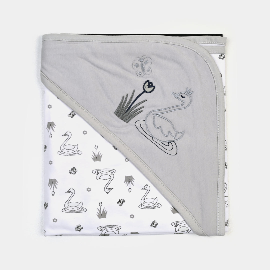 BABY WRAPPING SHEET | Grey DUCK H053