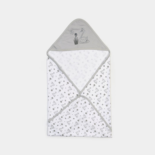 BABY WRAPPING SHEET | Grey DUCK H053