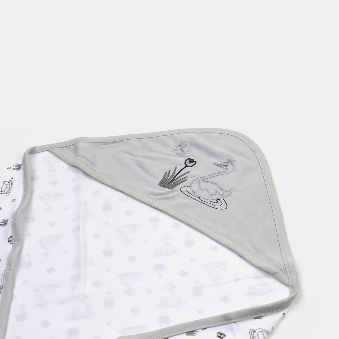 BABY WRAPPING SHEET | Grey DUCK H053