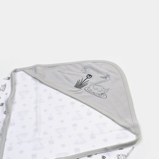 BABY WRAPPING SHEET | Grey DUCK H053
