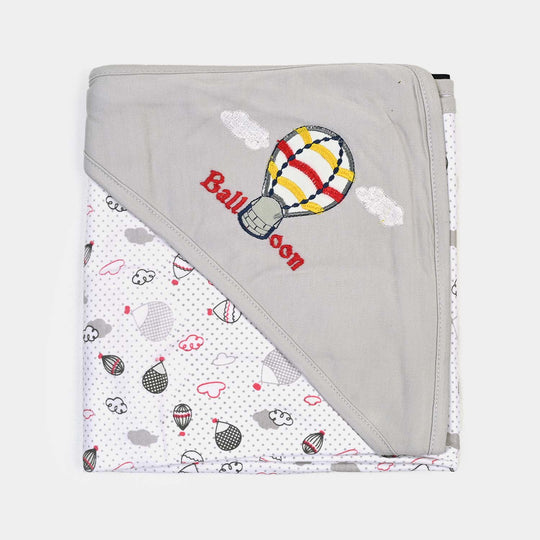 BABY WRAPPING SHEET | Grey BALLOON H053