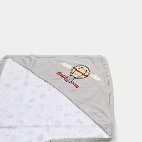 BABY WRAPPING SHEET | Grey BALLOON H053