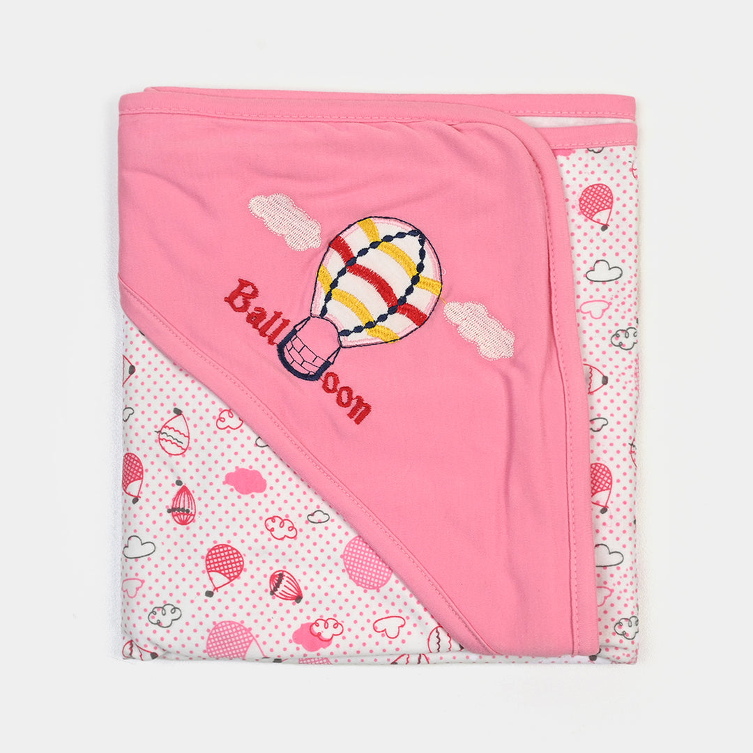 BABY WRAPPING SHEET | PEACH FLOWER H053