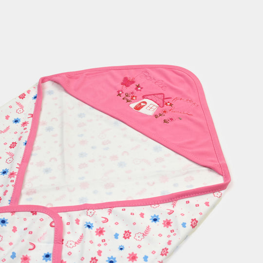 BABY WRAPPING SHEET | PINK FLOWER H053