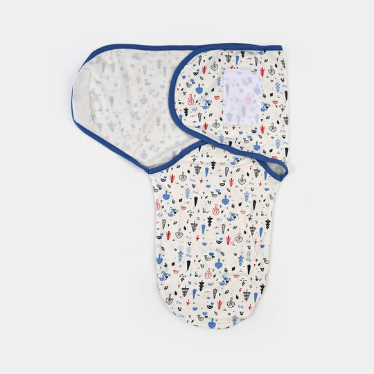 Baby Swaddle with Cap & Mittens Set